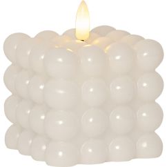 Star Trading Flamme Dot LED-kynttilä 9,5cm - Valkoinen