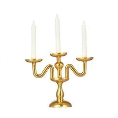  Miniatyyri - Kultainen kynttelikkö