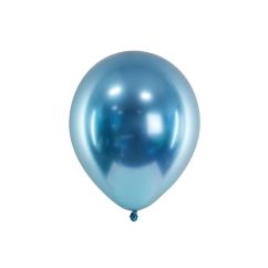  Chrome Mirror ilmapallot - Siniset 30cm, 50kpl