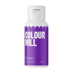 Colour Mill Öljypohjainen Elintarvikeväri, 20ml - Purple