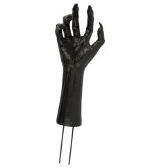  Halloween koriste - Musta Karmiva käsi, 24,5cm