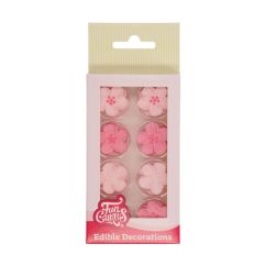 FunCakes Sokerikoristeet - Flower Mix Pink 24 kpl