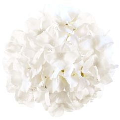  Keinotekoinen Hortensia nippu - Valkoinen, 15cm