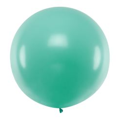  Jätti-ilmapallo - Pastelli, Turkoosi, 100cm
