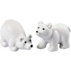  Pienet jääkarhut, Miniatyyri, 2kpl