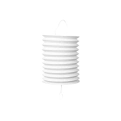  Paperilyhty - Valkoinen, sylinterimuotoinen,  Ø16cm