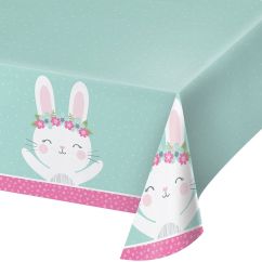  Pöytäliina, Muovi, Birthday Bunny, 137x259cm