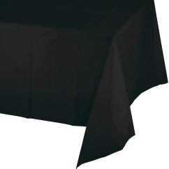  Muovinen pöytäliina - Musta, 137x274cm