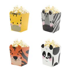  Popcorn-rasiat, Mini Safari, 4kpl
