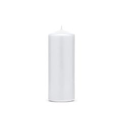  Valkoinen kynttilä, 15x6 cm
