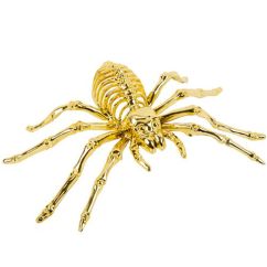  Hämähäkki - Kultainen muovi, 20,5 cm