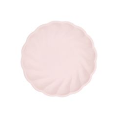 BIO lautanen - Vaaleanpunainen, 18cm, 6kpl