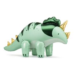  3D Foliopallo - Triceratops, Vihreä, 93x49cm