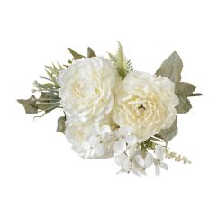  Kukkakimppu - Valkoinen jaloleinikki, 32cm