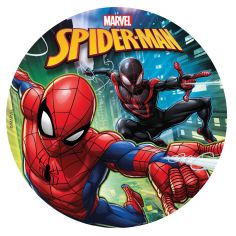  Syötävä Kakkukuva - Spiderman, 20cm