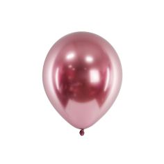  Chrome ilmapallot - Ruusukulta, 30cm, 50kpl