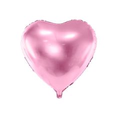  Foliopallo - Vaaleanpunainen Sydän, 61cm