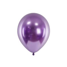  Kiiltävät ilmapallot - Violetit, 30cm, 10kpl