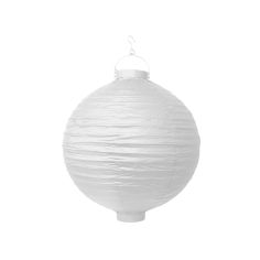  Paperilyhty LED-valolla - Valkoinen, 30cm