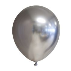  Chrome Mirror ilmapallot, Hopeiset- 30cm, 6kpl