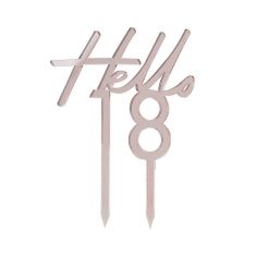  Kakkukoriste, " Hello 18"