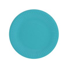  Pahvilautaset - Ocean blue, 18cm, 6kpl