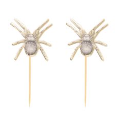  Halloween Cocktailtikut - Hämähäkki, 10kpl