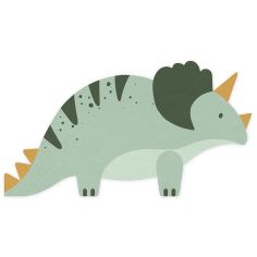  Lautasliinat - Dinosaurus Triceratops, 12kpl
