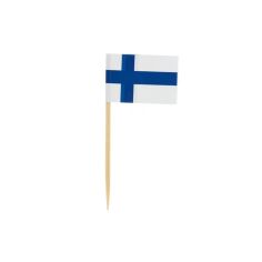  Cocktailtikut - Suomen lippu, 30kpl