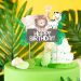  Kakkukoriste - Safarin eläimet Happy Birthday