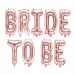  Foliopallo - Bride To Be - Ruusukulta