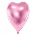  Foliopallo - Vaaleanpunainen Sydän, 45cm