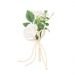  Kattauskoriste - Valkoiset kukat, 12,5cm
