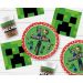  Paperiset lahjapussit  - Minecraft, 4kpl