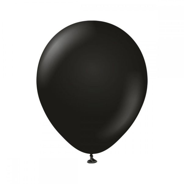  Ilmapallot - Black, 45cm, 5kpl