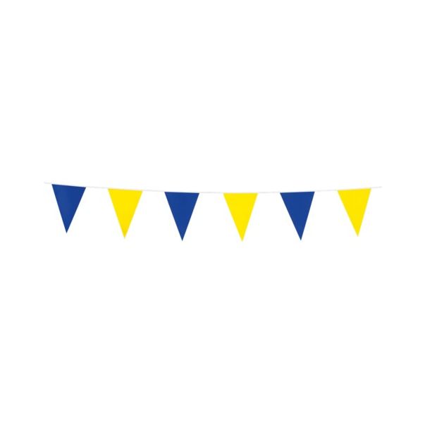  Lippuviiri - Keltainen ja sininen, 3m