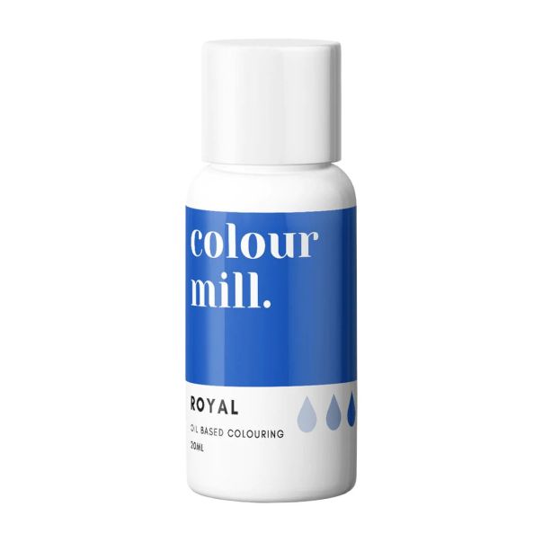 Colour Mill Öljypohjainen Elintarvikeväri, 20ml - Royal