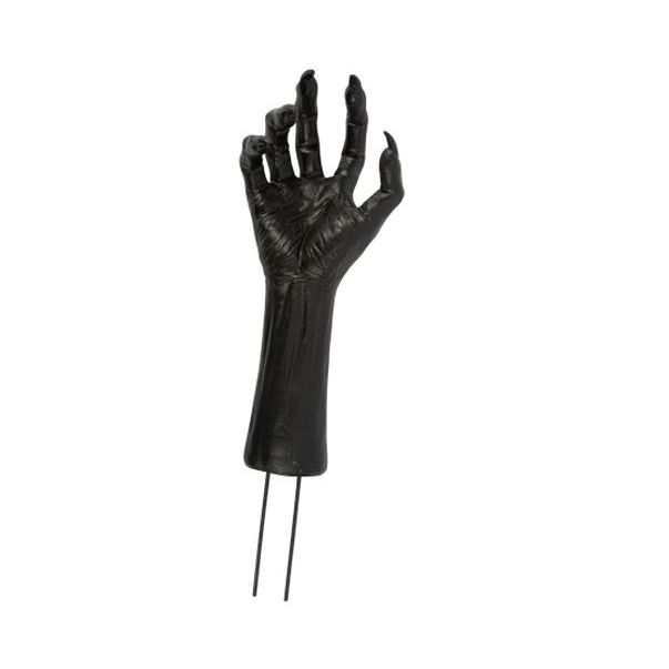  Halloween koriste - Musta Karmiva käsi, 24,5cm