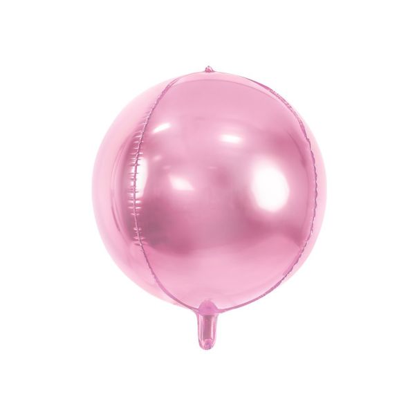  Foliopallo - Vaaleanpunainen Pallo, 40cm