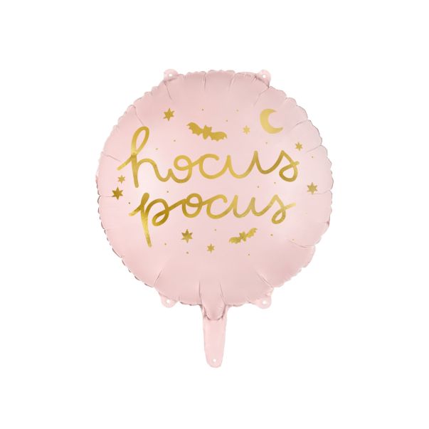  Foliopallo - Hocus Pocus, vaaleanpunainen, 45cm
