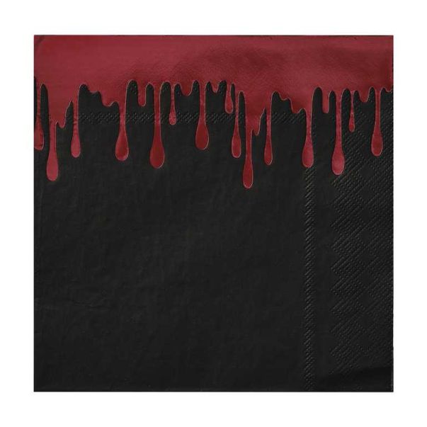  Lautasliinat - Blood Drip, 16kpl