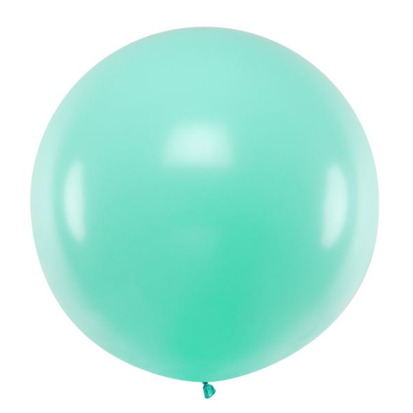  Jätti-ilmapallo - Pastelli, Minttu, 100cm