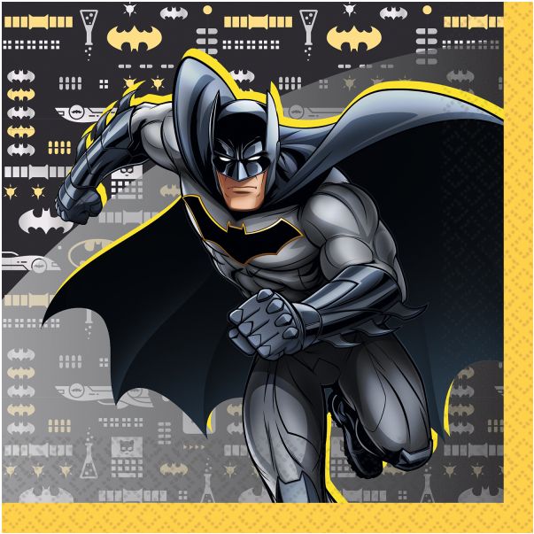 Lautasliinat - Batman, Gotham City, 16kpl