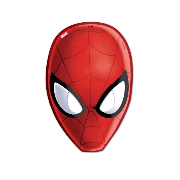  Spiderman Naamio, 6kpl