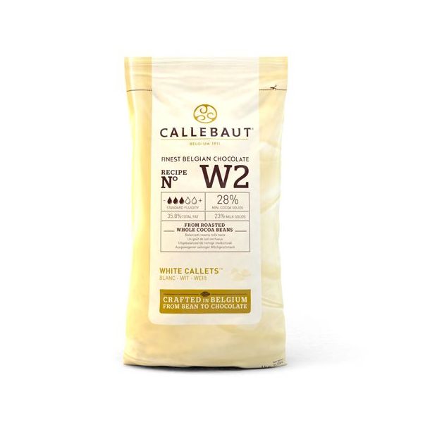 Callebaut Callebaut White Callets - suklaanapit, 1 kg